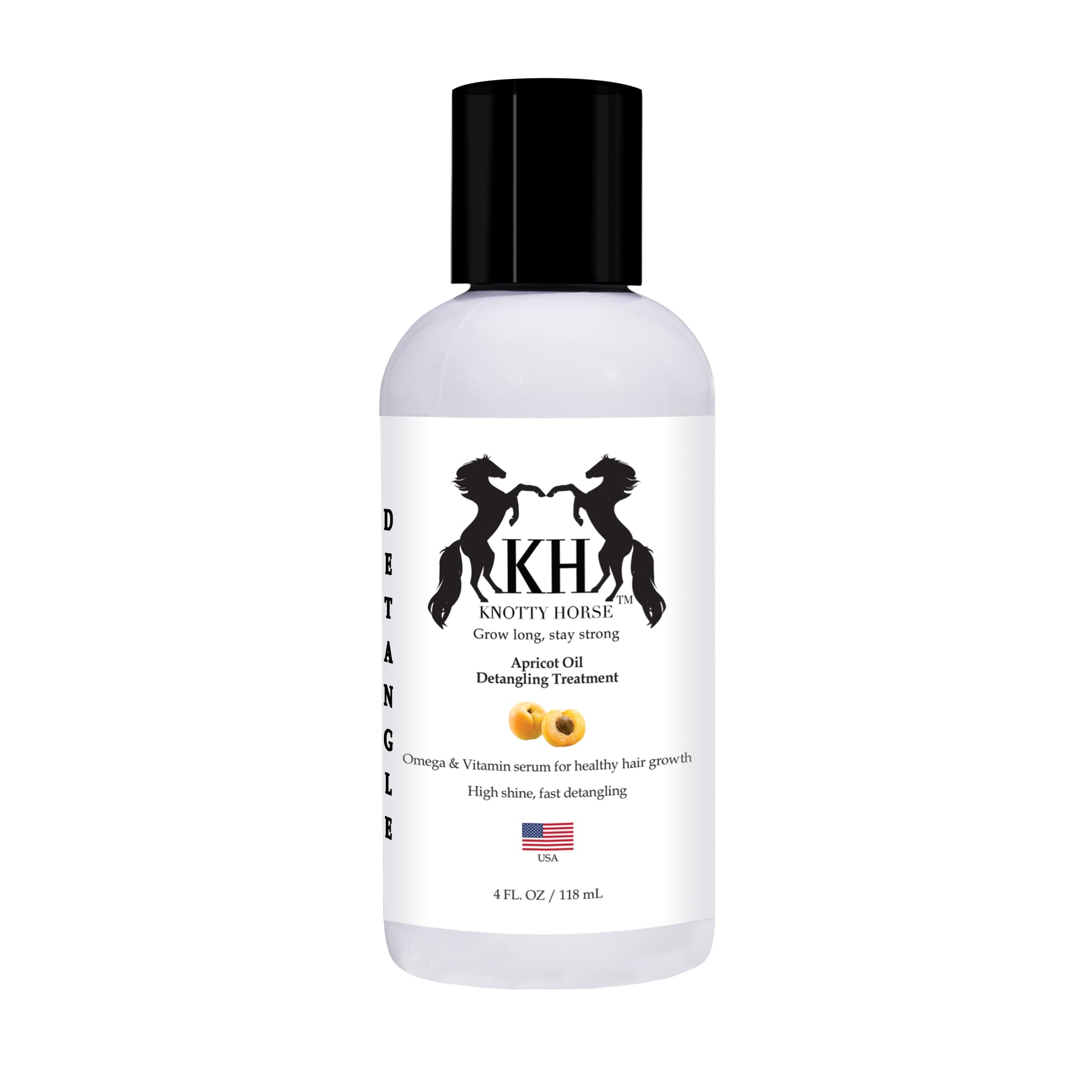 Apricot Oil Detangling Treatment - 4 oz. Travel Size – KNOTTY